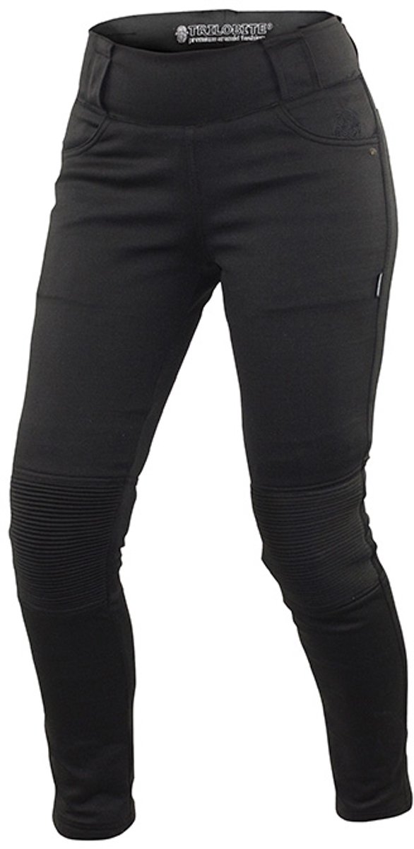 Trilobite 1968 Leggings Long Zwart Dames Motorleggings - Broek