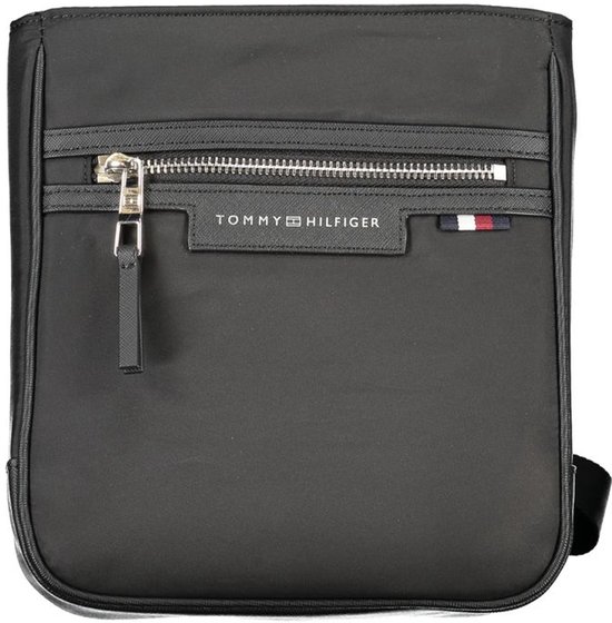 Sac Bandoulière Noir Herlaine Paris - Motif London Rétro, Style Décontracté