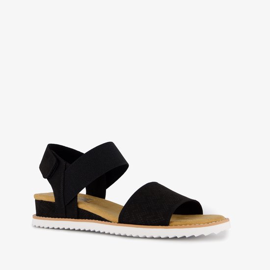 Skechers Desert Kiss Dames Sandalen - Black - Maat 40