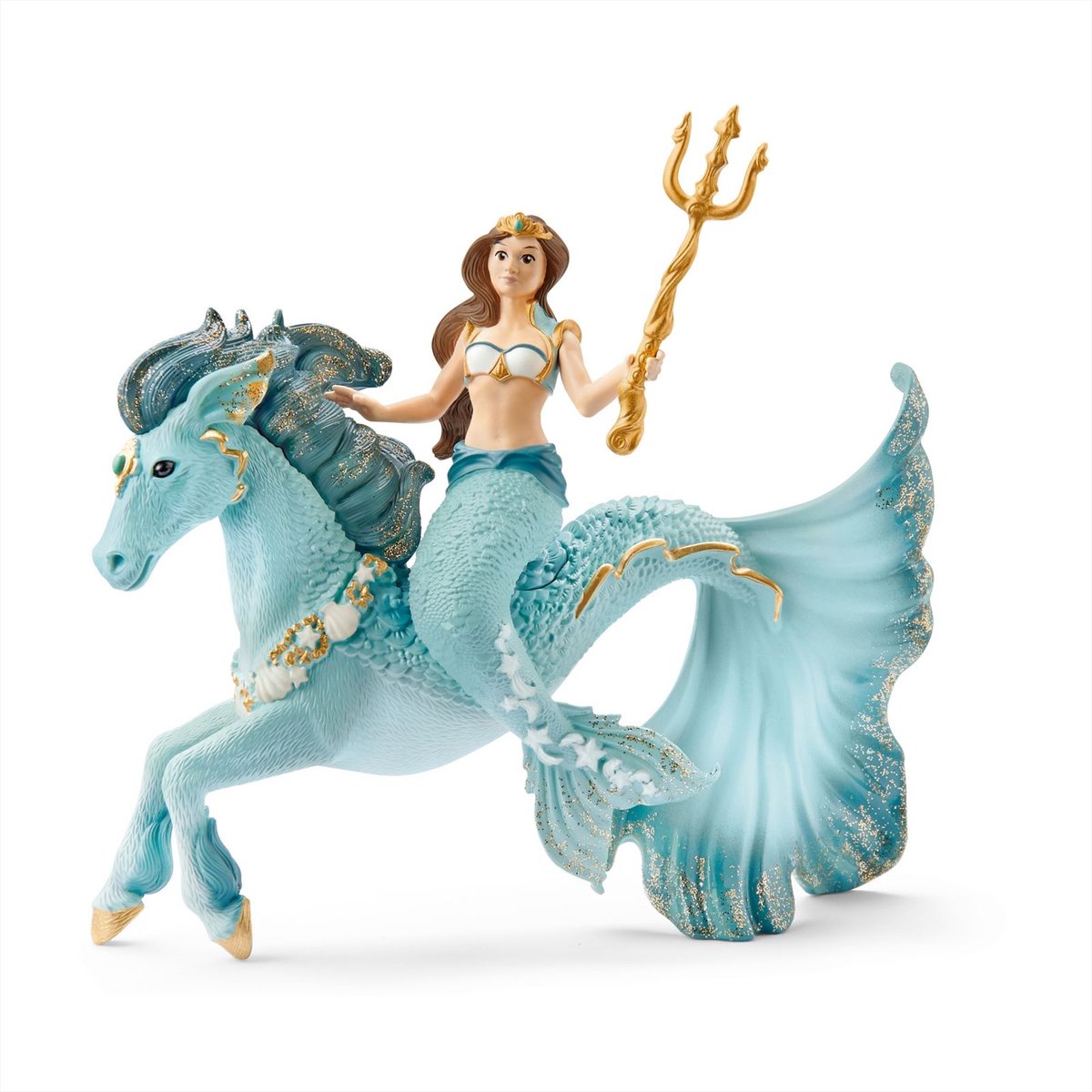 schleich BAYALA - Zeemeermin Eyela op onderwaterpaard - Speelfiguur - Kinderspeelgoed voor Jongens en Meisjes - 5 tot 12 jaar - 70594 — afbeelding 5