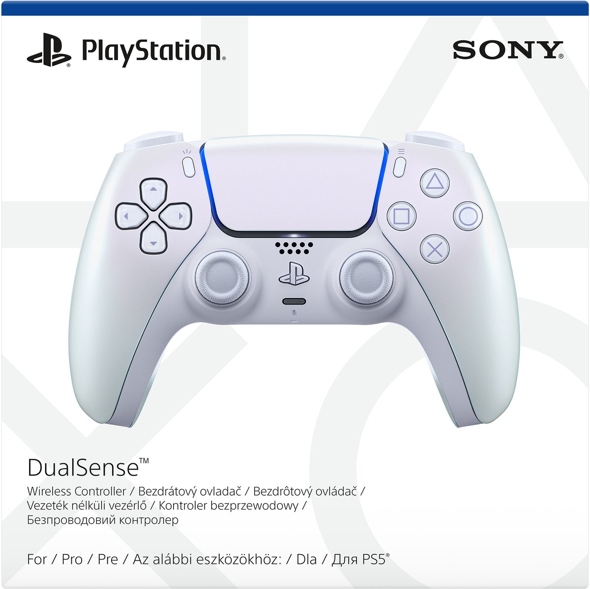 Sony PS5 DualSense draadloze controller – Chroma Pearl thumbnail 8