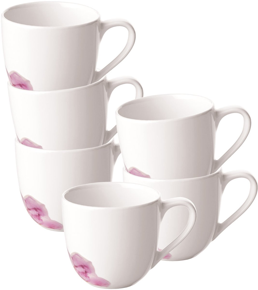 Espressotassen Rose Garden 70 ml Set van 6