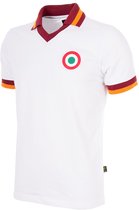 COPA Football - AS Roma Uit 1980 - 81 - Retro Voetbalshirt - Heren - M - Wit