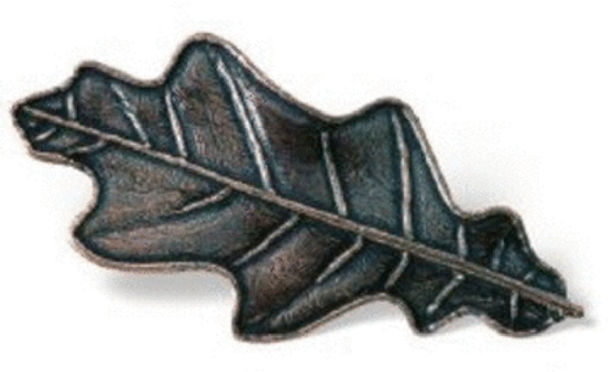 Meubelknop Blad 44 x 92 mm Zamac/Koper– Decoratieve Knop voor o.a. Meubels, Lades en Kastjes