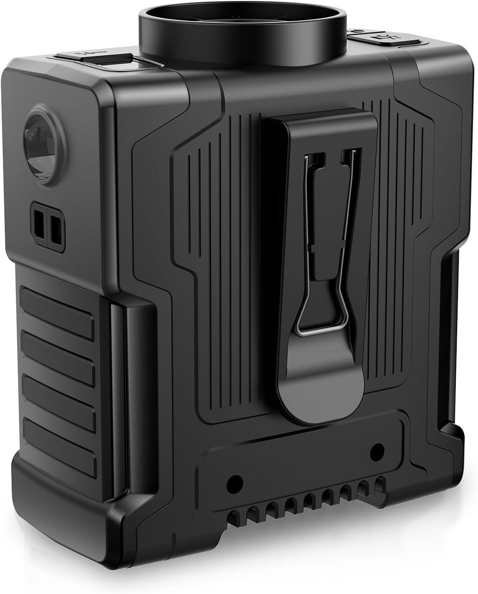 Draagbare Ventilator met 10.000 mAh Accu - Oplaadbare Nekventilator voor Outdoor Activiteiten