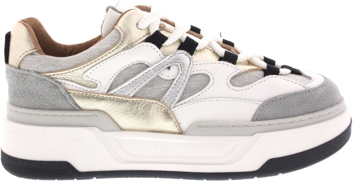 Dames Sneakers Dwrs Walton Denim Champagne/grey Licht Grijs - Maat 37