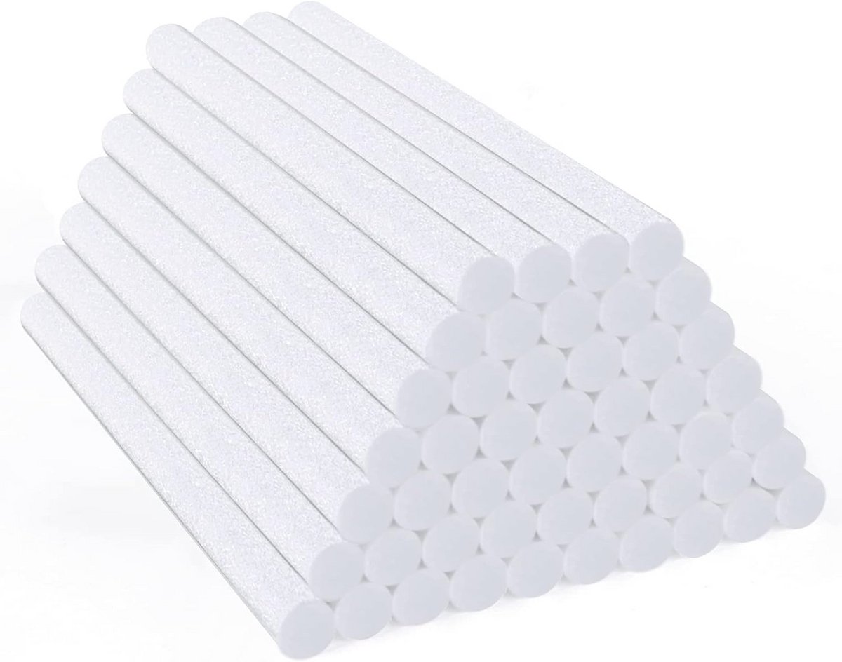 50 Stuks Vervangbare Katoenen Sticks voor Luchtbevochtiger en Mini-Diffuser