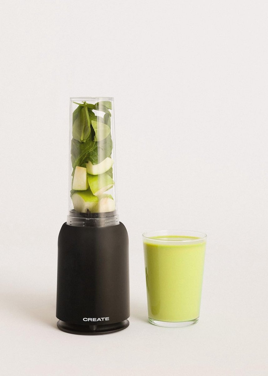 Draagbare glazen blender 400 ml - Perfect voor smoothies en gezond drinken