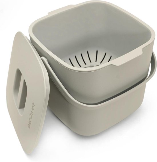 Biologische Keukenafvalbak - 7 L - Compostbak voor dagelijks organisch afval in de