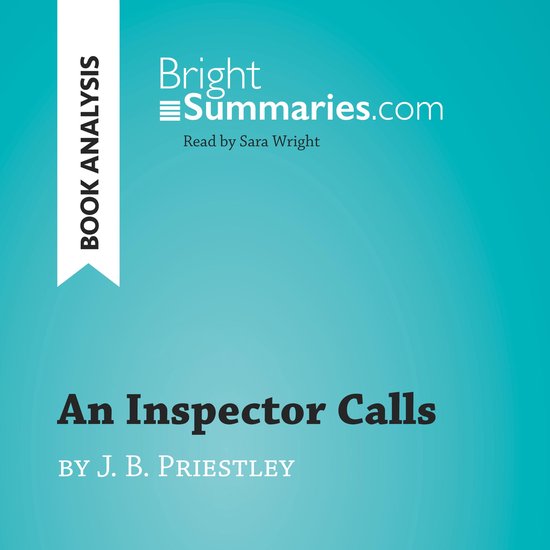 An Inspector Calls by J. B. Priestley (Book Analysis) - cover