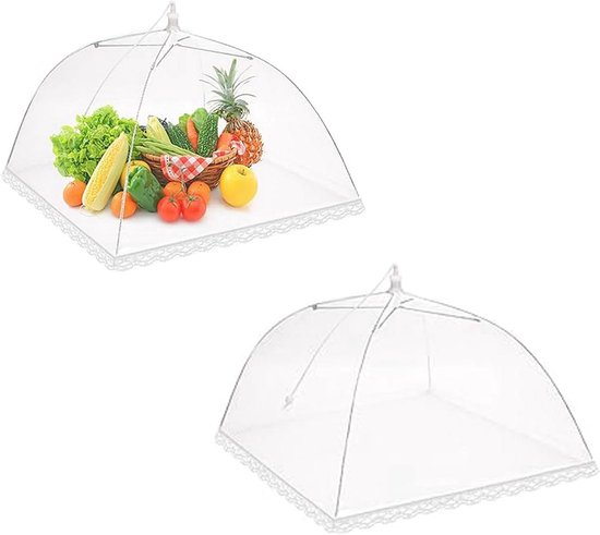 vliegenkap-voor-eten-bescherming-tegen-vliegen-2-stuks-gaasdoek-bol
