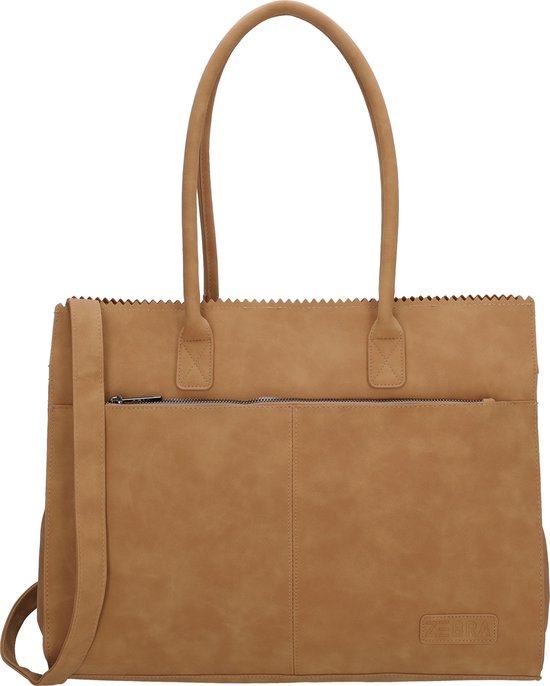 Zebra Trends Noa Laptoptas 15 6 Inch 34 5x19 4 Cm Dames Tas Camel zebra-trends-noa-laptoptas-15-6-inch-34-5x19-4-cm-dames-tas-camel