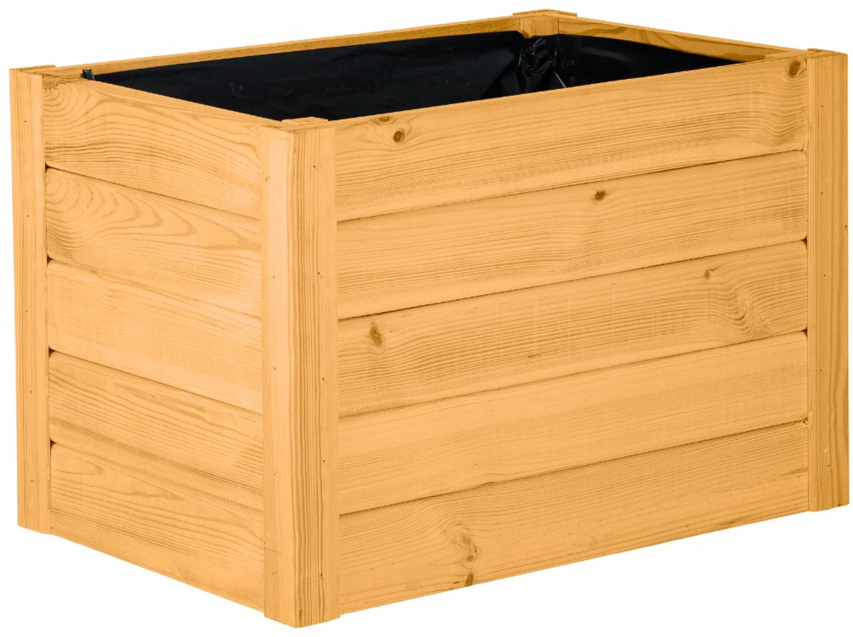 TuinChamp Plantenbak Gold oak 60 x 40 x 40 cm