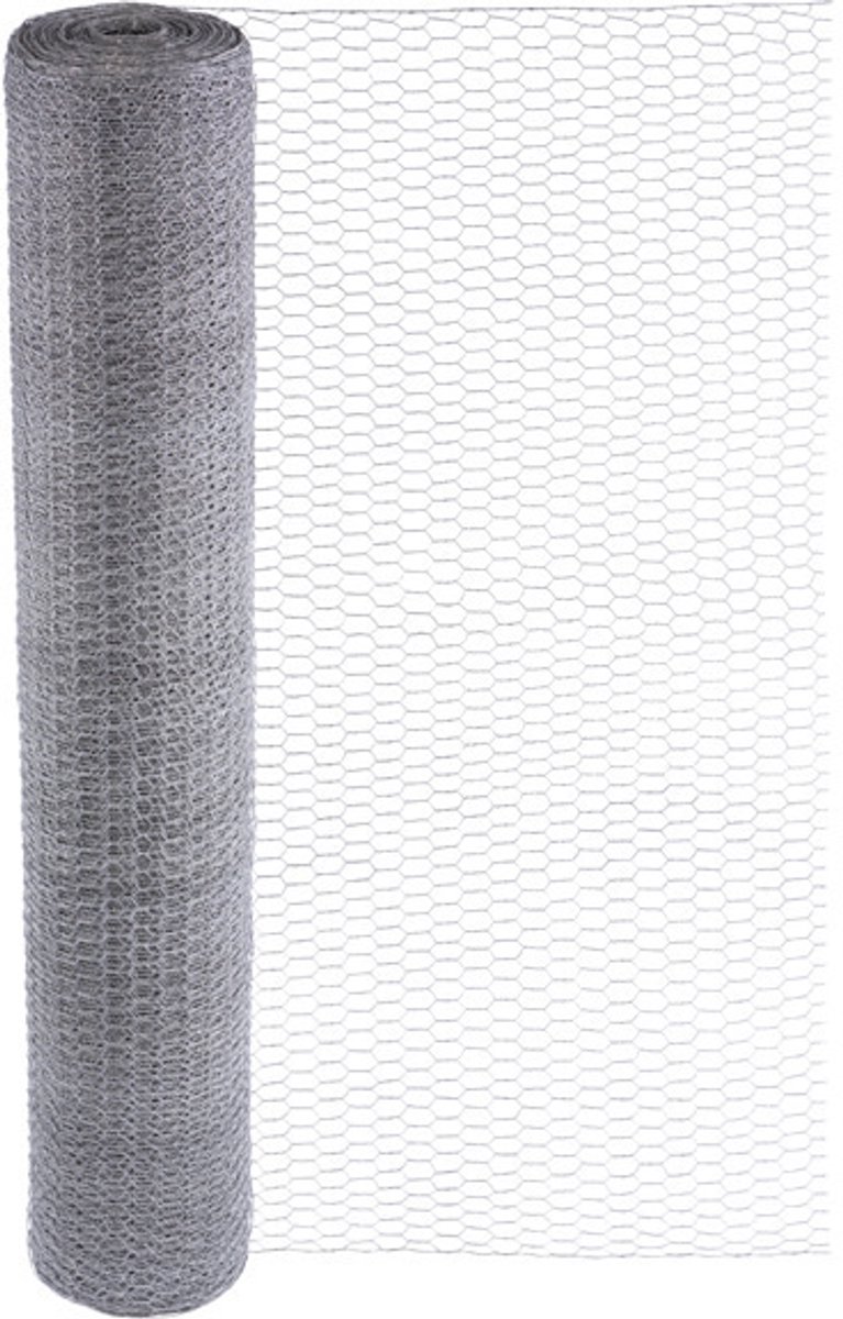 Giga Kippengaas Rol - lxh 25m x 75cm - Metaal