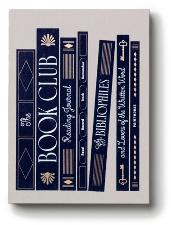 Printworks The Book Club - Reading Journal