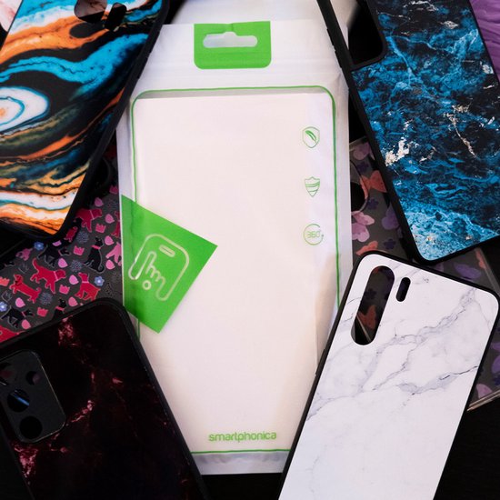 Smartphonica Telefoonhoesje Geschikt voor Motorola One Macro / Moto G8 Play met Hartjes Opdruk - TPU Backcover Case With Heart Design geschikt voor Motorola Moto G8 Play;Motorola One Macro
