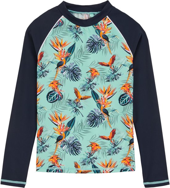 WE Fashion Jongens zwemshirt met dessin