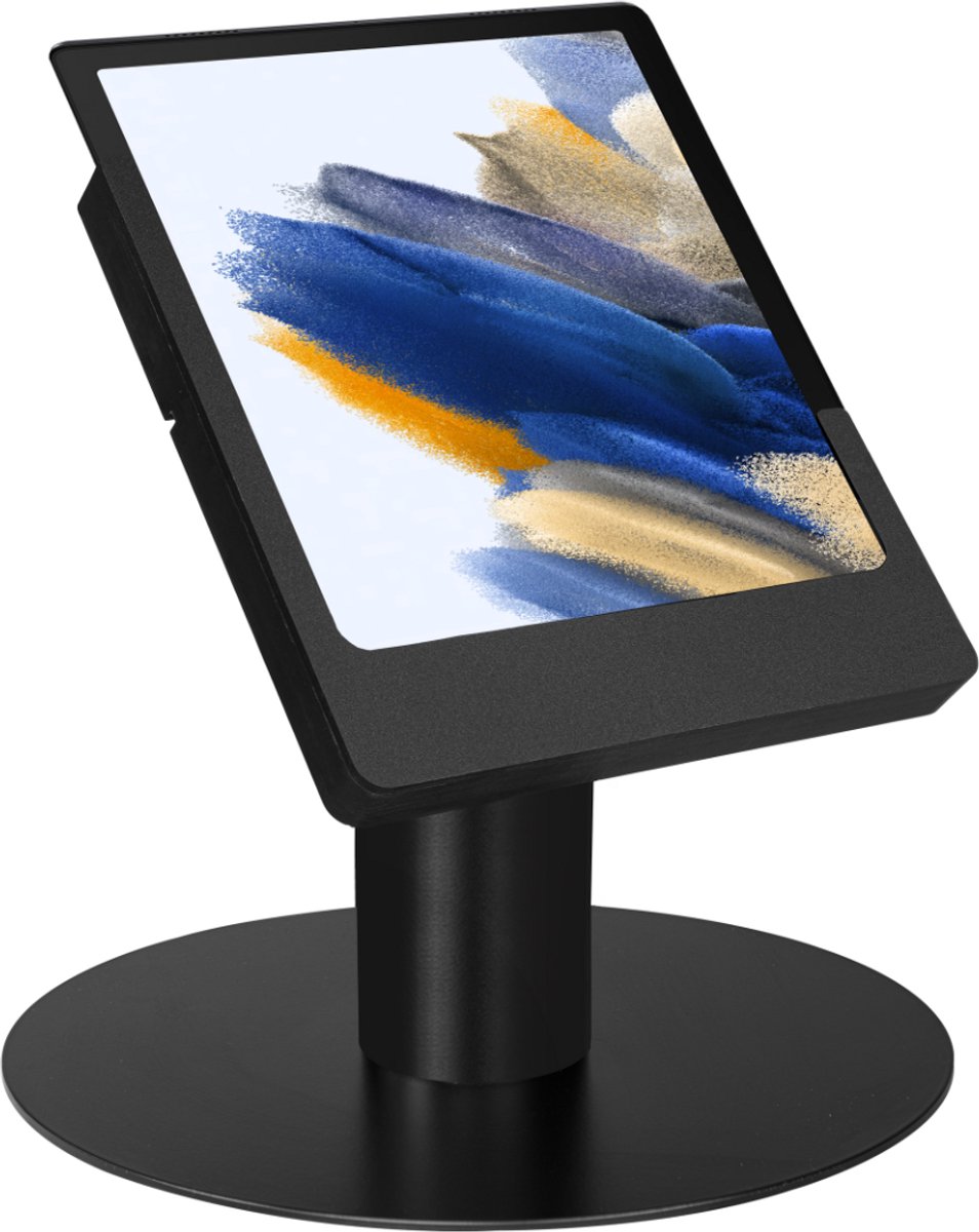Domo Slide tafelstandaard met laadfunctionaliteit voor Samsung Galaxy Tab S9 S8 & S7 11 - zwart