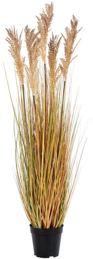 Sorgho artificiel - faux botanique - plant artificielle - sans entretien - 35x30x110cm