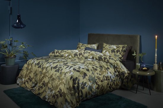 Beddinghouse Gigi dekbedovertrek - Tweepersoons - 200x200/220 cm - Groen van Merkloos — afbeelding 3