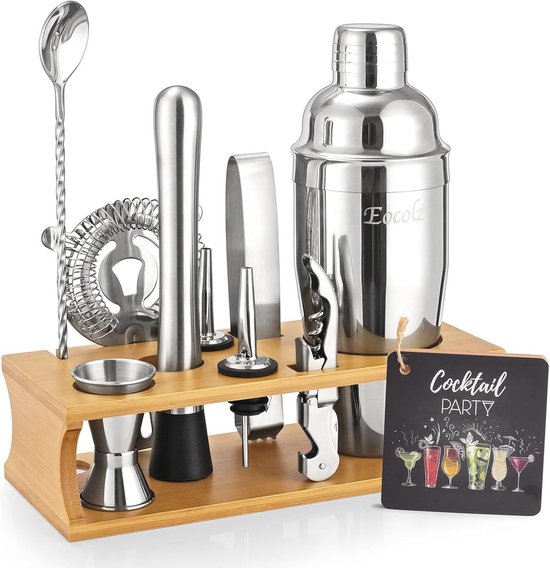 Vin Bouquet FIK 157 - Medidor Gigante de Acero Inoxidable,Jigger, Vaso Medidor Cocktail, Vaso