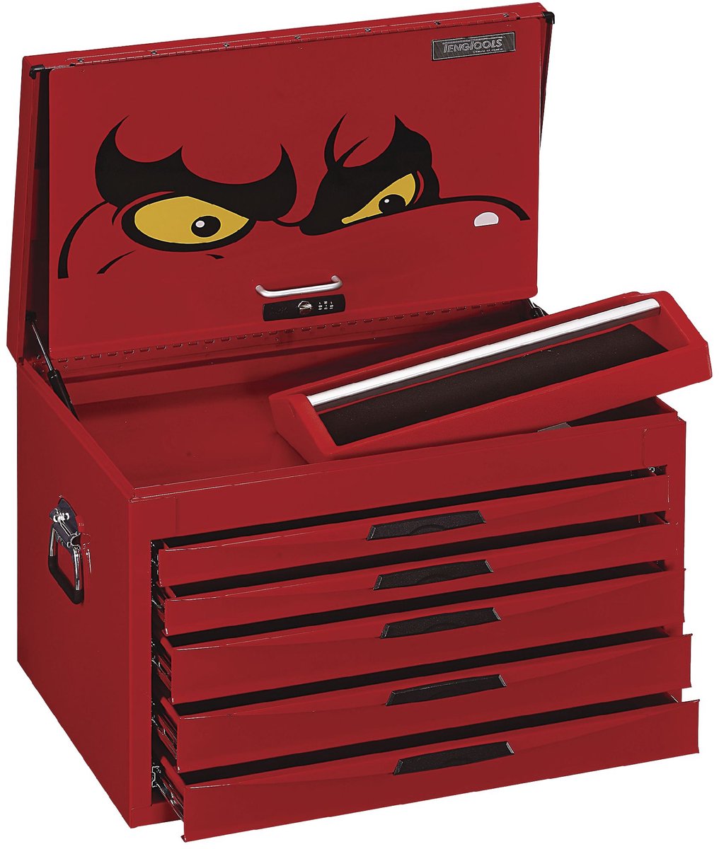 Gereedschapskoffer 5 laden Teng Tools TC805NFX