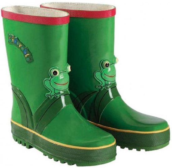 Botte de pluie enfant verte Frog de Kidorable 34/35