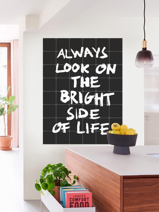 IXXI Always regarder du bon côté de la Life - Décoration murale - Abstrait - 60 x 80 cm