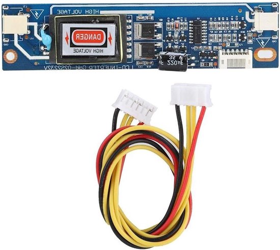 Foto: Lcd displaymodule dubbele lamp hogedrukinverterkaart reparatie vervanging lcd monitoren instelbare spanning 