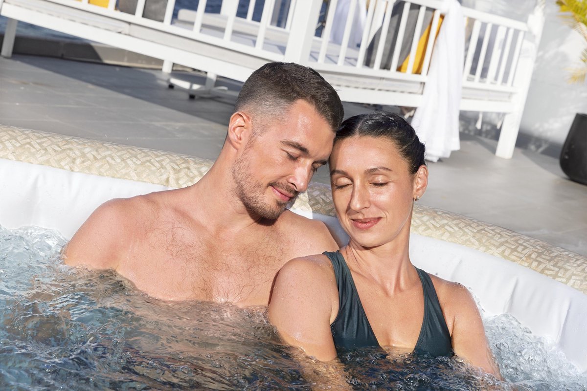 Bestway Lay-Z-Spa Rome AirJet EnergySense - Vierkante spa - afbeelding 2