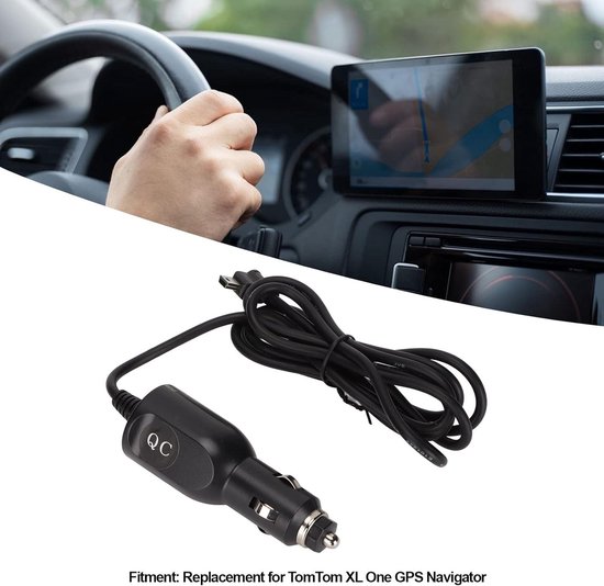Car Charger Plug And Play Replacement For Tomtom XL One GPS