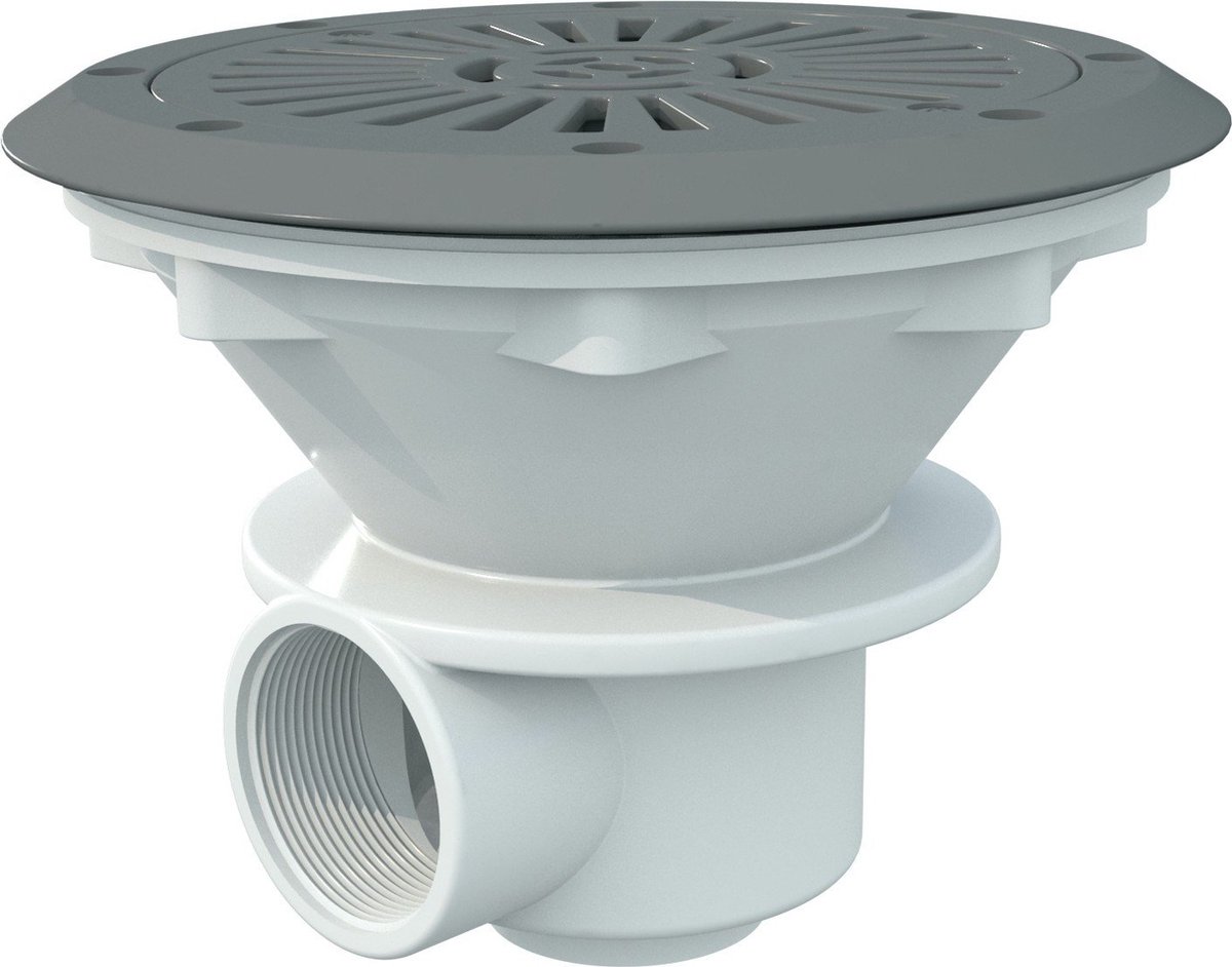 Astral ABS bodemput Ø230 mm - grijs