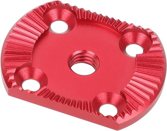 CAMVATE M6 Rozet Met 3/8-16 Anti-Twist Accessoirehouder (Rood/Zwart) - 3679 | Stevige Bevestiging Voor Camerakooi