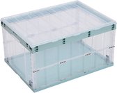 Inovra ® Opvouwbare en Stapelbare Opbergdozen met Handgrepen voor Efficiënte Organisatie