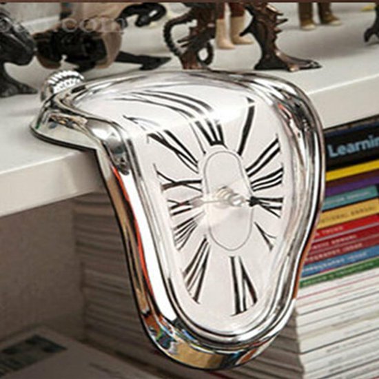 Smeltende klok Salvador Dali gesmolten klok Decor kunst geïnspireerd