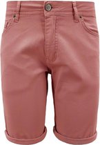 Ferlucci - Heren Short - Denim - Stretch - Model Rimini - Roze