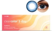 -1.75 - Clearcolor™ 1-day Light Blue - 10 pack - Daglenzen - Kleurlenzen - Light Blue