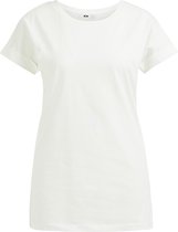 WE Fashion Dames regular fit T-shirt van katoen