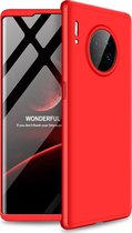 Huawei Mate 30 Pro Hoesje - Mobigear - 360 Serie - Hard Kunststof Backcover - Rood - Hoesje Geschikt Voor Huawei Mate 30 Pro