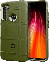 Xiaomi Redmi Note 8T Hoesje - Mobigear - Rugged Shield Serie - TPU Backcover - Groen - Hoesje Geschikt Voor Xiaomi Redmi Note 8T