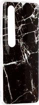 Xiaomi Mi 10 Hoesje - Mobigear - Marble Serie - TPU Backcover - Zwart - Hoesje Geschikt Voor Xiaomi Mi 10