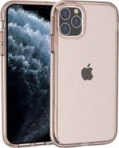 Mobigear Hoesje geschikt voor Apple iPhone 11 Pro Max Telefoonhoesje Hardcase | Mobigear Glitter Backcover | iPhone 11 Pro Max Case | Back Cover - Goud