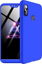 Xiaomi Mi A2 Lite Hoesje - Mobigear - 360 Serie - Hardcase Backcover - Blauw - Hoesje Geschikt Voor Xiaomi Mi A2 Lite