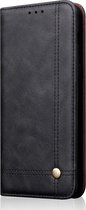 Apple iPhone 11 Hoesje - Mobigear - Wallet Serie - Kunstlederen Bookcase - Zwart - Hoesje Geschikt Voor Apple iPhone 11