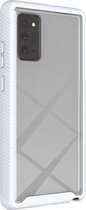 Samsung Galaxy Note20 Hoesje - Mobigear - Two-Layer Serie - Hard Kunststof Backcover - Zwart - Hoesje Geschikt Voor Samsung Galaxy Note20