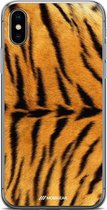 Apple iPhone XS Max Hoesje - Mobigear Design - Serie - TPU Backcover - Tiger - Hoesje Geschikt Voor Apple iPhone XS Max