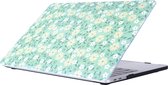 Case geschikt voor Apple MacBook Pro 13 (2016-2019) - Mobigear - Flowers Serie - Hardcover - Model 1 - Geschikt voor Apple MacBook Pro 13 (2016-2019) Cover
