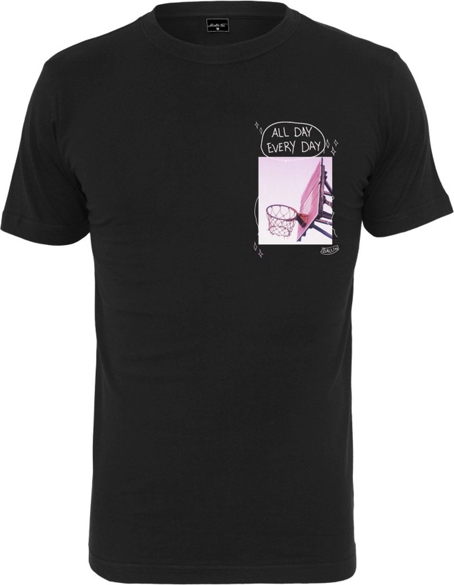 Urban Classics Heren Tshirt -XS- All Day Every Day Zwart
