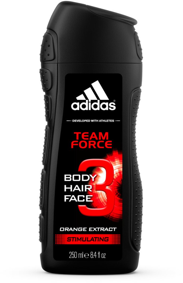 12x Adidas Team Force Douchegel 250 ml