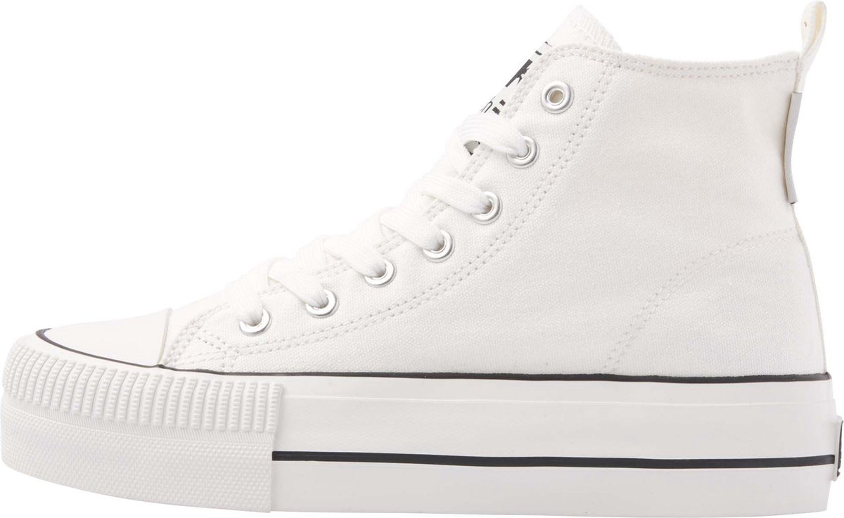 KAYA MID Dames sneakers hoog - Wit - maat 39 | bol.com